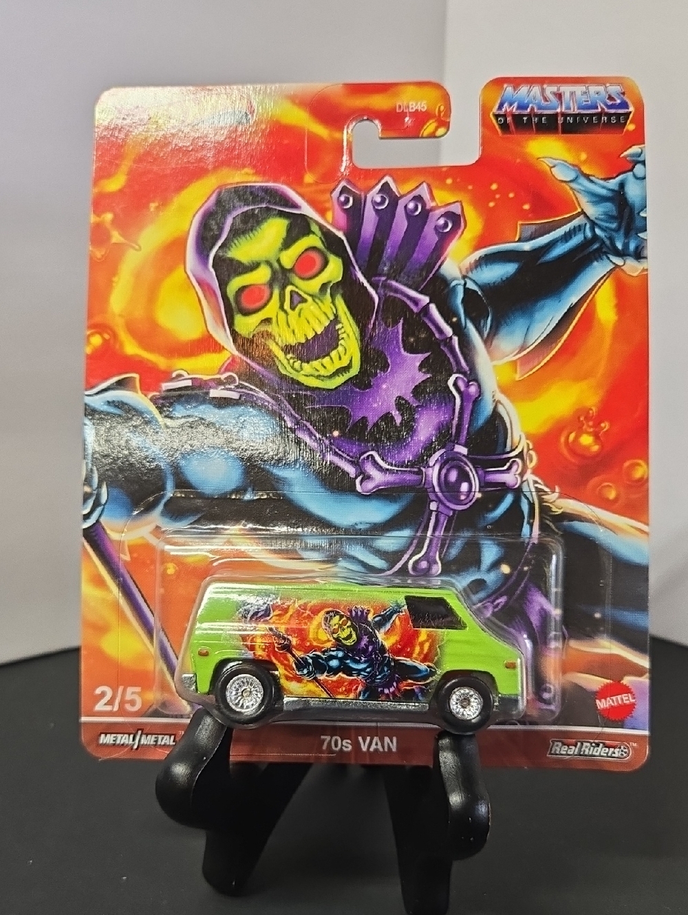 Mattel 70s Van Green with Flames Masters of the Universe Art